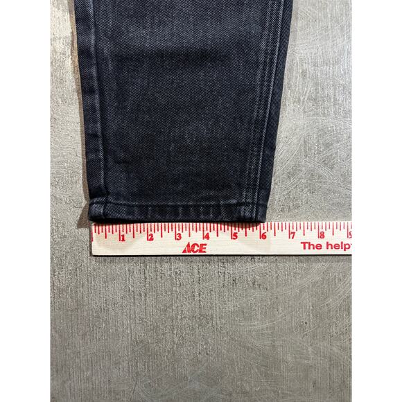 PrettyLittleThing Jeans Black Distressed Women’s Size 8 - Picture 6 of 6